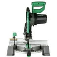 thumbnail image 2 of Metabo HPT 10-Inch Compound Miter Saw, Xact Cut LED Shadow Line System, Precision Miter Angles, Single Bevel 0-45°, 40T TCT Blade, Positive Stops, Lightweight Design, C10FCGS 2nd Gen Version, C10FCG2, 2 of 21