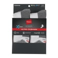 thumbnail image 3 of Hanes Mens Ultimate FreshIQ X-Temp Ultra Cushion Ankle Socks 8-Pack, 6-12, 3 of 3