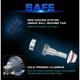 thumbnail image 2 of Lasfit 9007 HB5 LED Headlight Bulbs Amplified Flux High Low Beam, 60W 6000LM 6000K,LA Plus,2 Bulbs, 2 of 8