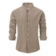 thumbnail image 1 of Camisa Casual De Manga Larga Estampada Para Hombre, 1 of 6