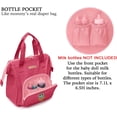 thumbnail image 2 of Baby Doll Diaper Bag with Changing Pad – Realistic, Spacious & Comfortably Designed for Pretend Play, 2 of 4