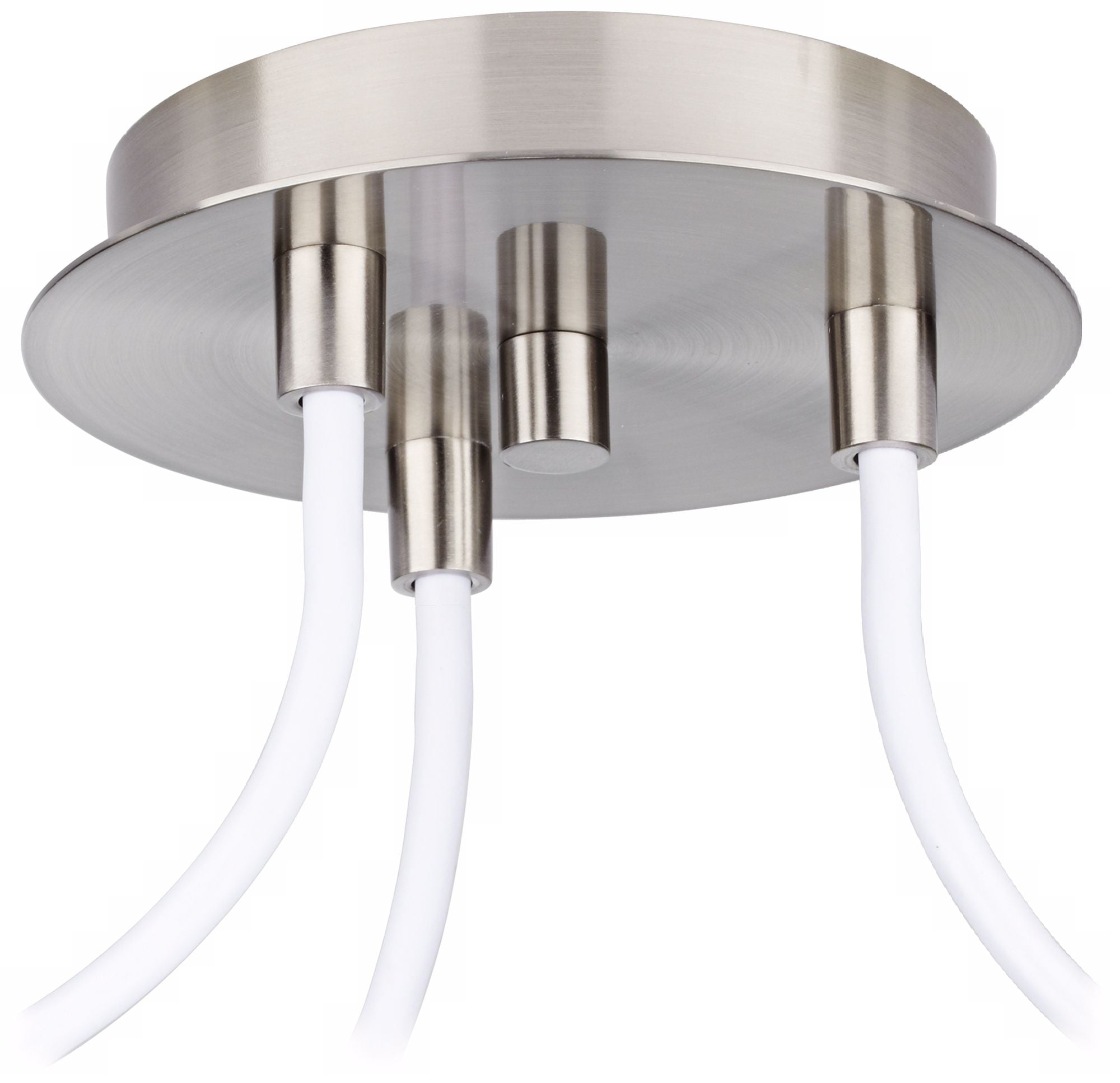 Possini Euro Design Double Drum Brushed Nickel 3 Light Possini Euro Design Double Drum Brushed Nickel 3 Light Swag Pendant Com