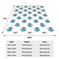 thumbnail image 3 of Sikiie Turtle Ultra-Soft Micro flannel Blanket Luxury All Seasons Warm Blanket for Bedding Sofa and Travel (4 sizes)-60"x50", 3 of 7