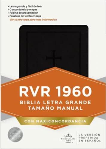 RVR 1960 Biblia Letra Grande Tamano Manual - Walmart.com