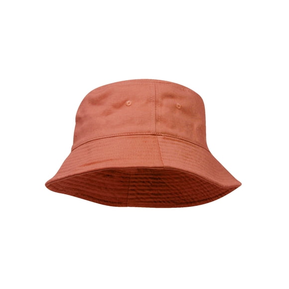 Chapeau Seau Teint en Pigment pour Jeunes-Orange