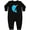 AB-Black, variant on Narwhal Baby Fleece Romper