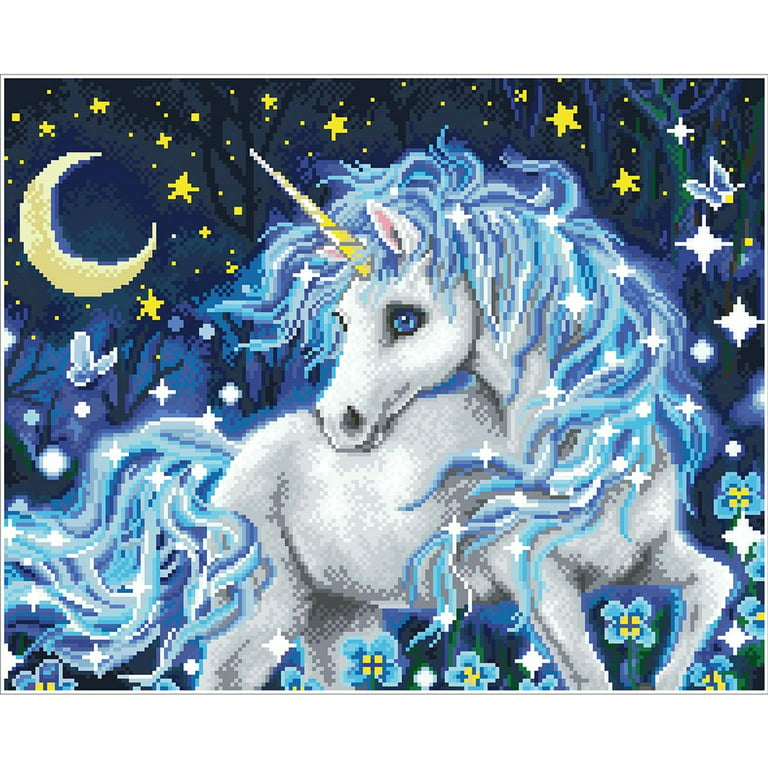 Diamond Dotz® Moonlight Unicorn Diamond Painting 