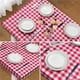 thumbnail image 5 of sweethay Cubierta de de PVC, juego de cena, Protector de escritorio Rectangular, cubiertas de banco a cuadros, patio de jardín, fiesta de Picnic, Mostrada azul sweethay HA045644-02, 5 of 6