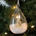 thumbnail image 3 of Holiday Ornament Winter Fawn  Glass Light  Up Glass Tree White Lc8345, 3 of 4