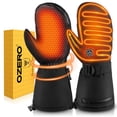 thumbnail image 1 of OZERO Heated Gloves Mittens for Men Women: 6000mAh Rechargeable Electric Heating Gloves for Skiing, Hunting, Fishing, 1 of 10