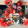 thumbnail image 7 of 8PCS Red Character Aluminum Foil Balloon Set, Birthday Decorations for Boys and Girls, 7 of 7