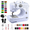 Gray, variant on BCOOSS Sewing Machine for Beginner Multi-Functional Portable Machine with 12 Built-in Stitches