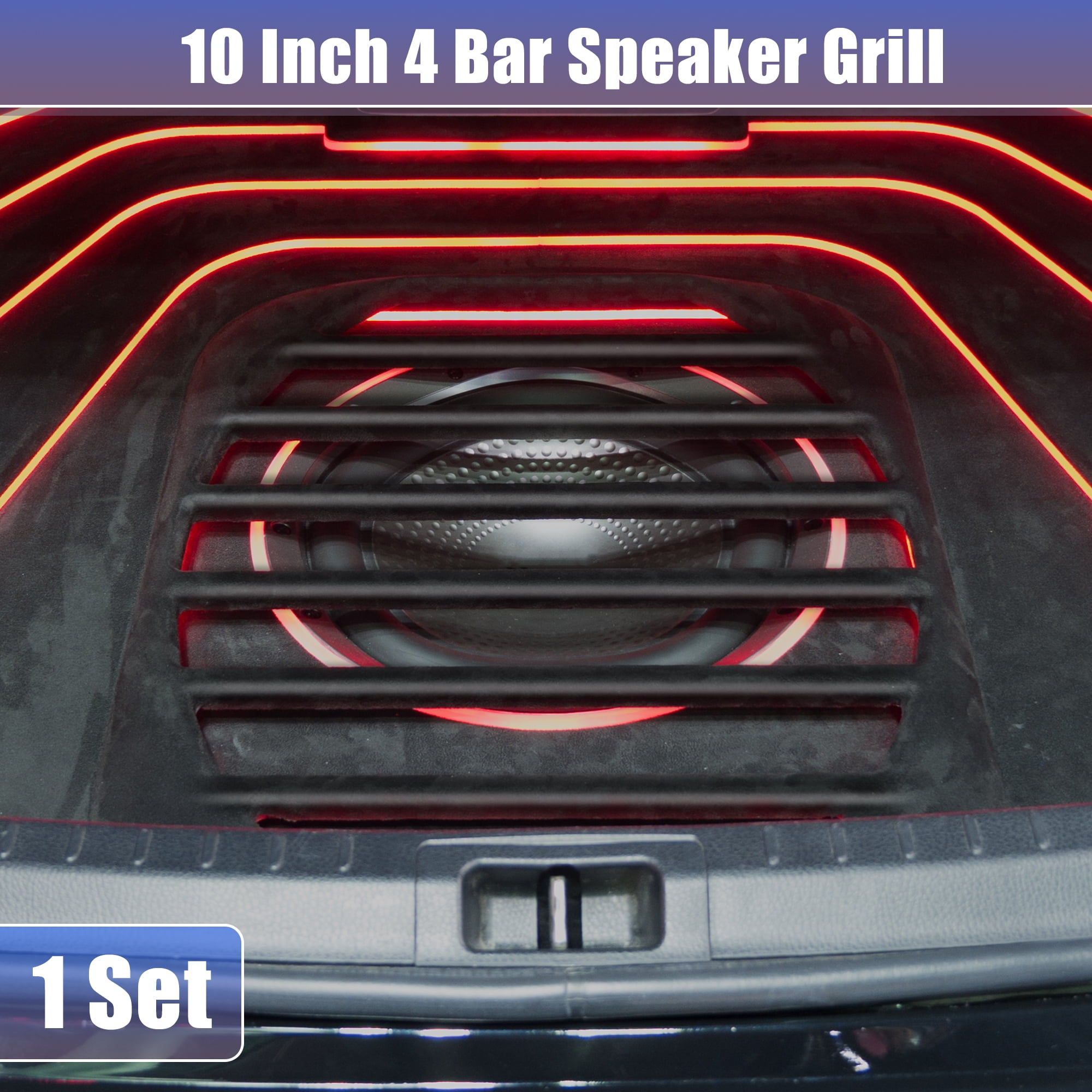 Unique Bargains Universal Speaker Grill Bar Audio Speaker Subwoofer Grill Cover 10"