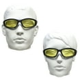thumbnail image 5 of Bikershades BIFOCAL Motorcycle Safety Glasses Z87 Clear Yellow Sport Men Women, 5 of 6