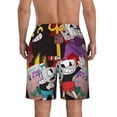 thumbnail image 4 of The Cuphead Show Mens Swim Trunks Quick Dry Board Shorts with Mesh Lining Beach Shorts Swimwear Bathing Suits, 4 of 7