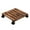 Square 30, variant on SDFGTstore Wood Plant Stand with Wheels Heavy Duty Rolling Plant Stand Plant Roller with Casters Strong Plant Roller Stand