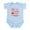 Sky Blue, variant on CafePress - Life's Better Campfire Infant Bodysuit - Baby Light Bodysuit, Size Newborn - 24 Months