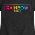 thumbnail image 3 of Rainbow High - Gradient Logo - Toddler And Youth Girls Short Sleeve Graphic T-Shirt, 3 of 5