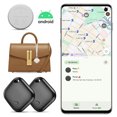 thumbnail image 4 of 2-Pack Black F02-B Google Certified Bluetooth Tracker for Android 9+, Smart Locator with Find My Device App, 150m Range, 60-80dB Alarm, IP67 Waterproof, Replaceable CR2032 Battery (8-12 Month Life) –, 4 of 6