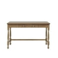 thumbnail image 3 of Pemberly Row Contemporary 47.5" MDF Solid Wood Desk in Reclaimed Natural, 3 of 10