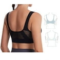 thumbnail image 5 of Workout Tank! Audhol Like Hot Cakes Hollow Sport Breathable Sport Comfortable Wireless Women Sport Underwear Bra Yoga Tops Black L, 5 of 5