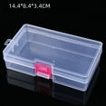 thumbnail image 3 of Multifunctional Transparent Plastic Storage Box Jewelry Diy Portable And Practical Fishing Gear Storage Container, 3 of 11