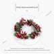 thumbnail image 4 of Adornos navideños de mariposas para el árbol, colgantes con purpurina simulada, decoración hueca y colorida, ambiente festivo, decoración navideña para el hogar, realce de ambiente festivo,, 4 of 6