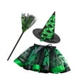 thumbnail image 2 of Disfraz de de Halloween, Disfraz de Cosplay, Disfraces de Halloween para Decoración, Accesorios Fotográficos Verde, 2 of 8