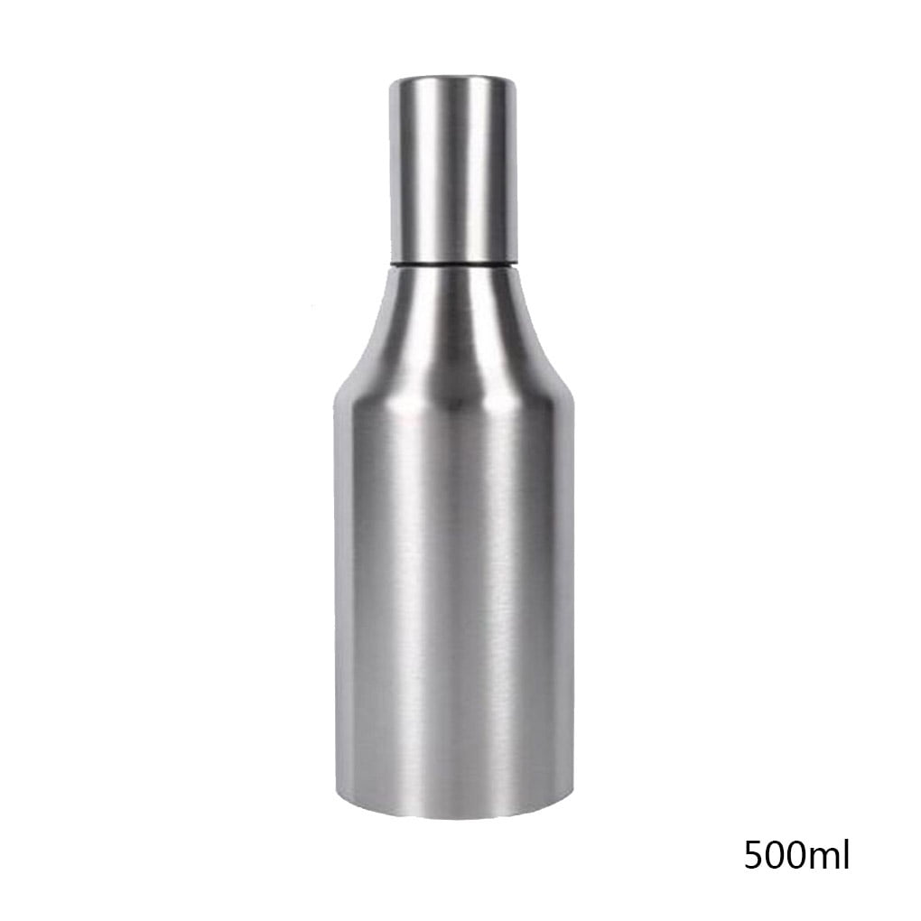 Oil Dispenser Bottle,Stainless Steel Oil Bottle Leakproof Vinegar Dispenser,Oil Pourer Bottles Olive Oil Container Pot for Kitchen & BBQ 1000ML 