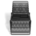thumbnail image 4 of Staples All-In-One 10-Compartment Wire Mesh Desk Organizer - Perfect for Office and Home Use Storage, Black, Pack of 2 (TR57530-CCVS), 4 of 4