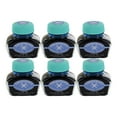 thumbnail image 2 of (2 pack) Thornton's Luxury Goods Fountain Pen Ink Bottle, 30ml, Pack of 6,  Turquoise, 2 of 6
