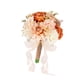 thumbnail image 2 of Ramo de novia para damas de honor, flores artificiales, elegante ramo de novia para Rosa champán, 2 of 9