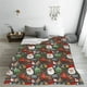 thumbnail image 5 of Balery Merry Christmas Manta de Felpa Suave y Acogedora – Cobija de Franela Aterciopelada para Cama, Lavable y Cálida para Sofá, Mascotas, Transpirable-50"x40", 5 of 7