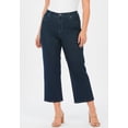 thumbnail image 2 of Catherines Women's Plus Size Petite Right Fit Moderately Curvy Cropped Jean, 2 of 4