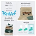 thumbnail image 4 of Carter's Child of Mine Baby Boy Crew Socks, 6 Pack, 0-6 Months, 4 of 7
