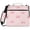 Pink Bow Pattern, variant on Zipper Binder with Shoulder Strap 2 inch 3 Ring Waterproof File Folder Organizer Bag 500 Sheet Pink Bow Pattern