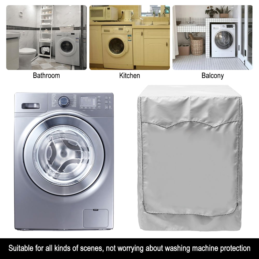 Household Washing Machine Cover Sunscreen Waterproof Protector Laundry 