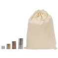 thumbnail image 5 of REGALWOVEN Coin Sacks Bag Bank Deposit Change Transit Bags with Drawstring 12"x8", 5 of 7