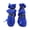 Blue, variant on YIGSECU 2 Pair Dog Socks Feet Cover Pet Winter Shoes SkidProof Soles Outdoor Booties