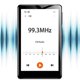 thumbnail image 3 of Bluetooth 5.0 MP4 MP5 Player 2+16G 4.0In Full Touch Screen Android 8.1 Smart System with Streaming, 3 of 5