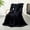 Black, variant on TRUSTWARMTH Electric Heated Blanket Throw - 50" x 60" Fast Heating Blanket with 6 Heating Levels & 4 Hours Auto off, Soft Sherpa & Waffle Pattern,Black