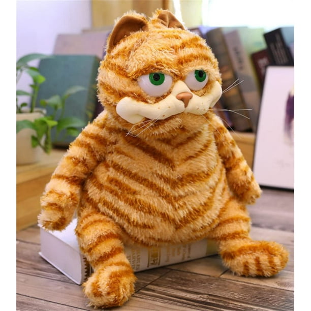 Cute Fatty Cat Garfield Plush Sofa Bed Plushier Cartoon Doll Stuffed Pillow  Soft Lovely Plushie Toy Kawaii Adorable Plushies