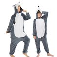 thumbnail image 3 of Pijama de dibujos animados de animales para niños, monos de lana, ropa Infantil para el hogar, Halloween, conejo, navidad, 3 of 4