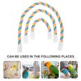 thumbnail image 3 of KAKOWELY Multi Cotton Rope Parrot Climb Toys for Home Use with Creative Design and Durable Quality 3Pcs,9.65"X0.79"X0.79", 3 of 4