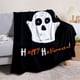 thumbnail image 4 of Manta bonita de Halloween, ligera, para mujeres y hombres, suave y acogedora, para sofá, sala de estar, cama, para niños, niñas y niños, para todas las estaciones, cómoda y de lujo (C), 4 of 7