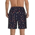 thumbnail image 3 of Naloa Mushrooms3 Men's Beach Shorts, Surfing shorts, Swim trunks, Quick Dry Swim Trunks for Surfing Beach Fun - X-Large, 3 of 9