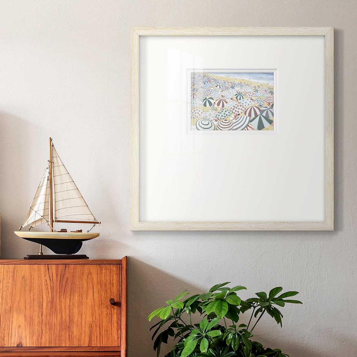 Subtle BeachPremium Framed Print
