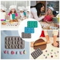 thumbnail image 7 of Easter Silicone Candy Mold, Shaped Egg & Rabbit 18 Cavities Chocolate Mould, Wax Melt Tray for Gummies, Cupcake Decor, Kids Holiday Gift, & Fudge Making, Non-Stick & Reusable, 7 of 7