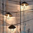 thumbnail image 3 of Lumabase 39301 Outdoor Metal Cafe String Lights - 10 Lights, 3 of 5