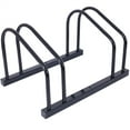 thumbnail image 4 of 2 Bikes Floor Bike Stand, Garage Bike Storage Stand Indoor/Outdoor 22-28" Wheel Stand, Max. Tire Width 2.15", 4 of 9